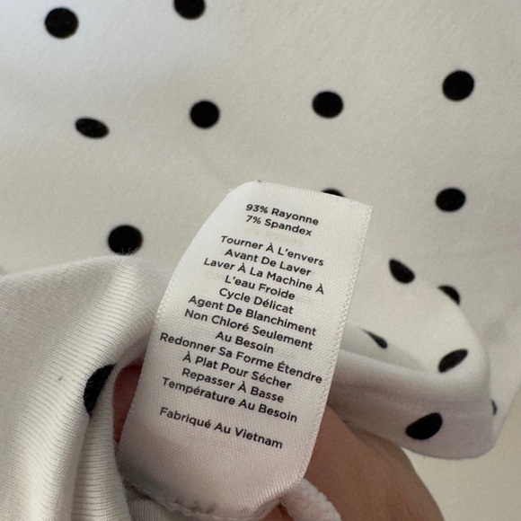 Talbots polka dot shirt - Picture 5 of 5